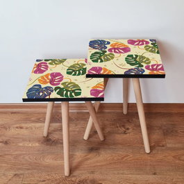 Hanah Home Mesas Nido Multicolor (2 Piezas)